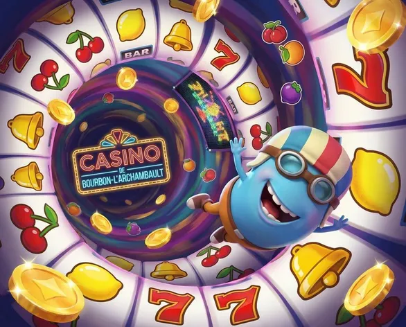 machines à sous et symboles gagnants — Casino de Bourbon-l'Archambault